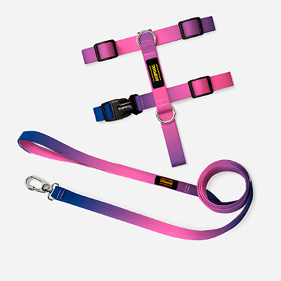 Kit Roxo - Peitoral H com Guia
