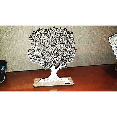 Decoração de Árvore do Pai Nosso 3mm