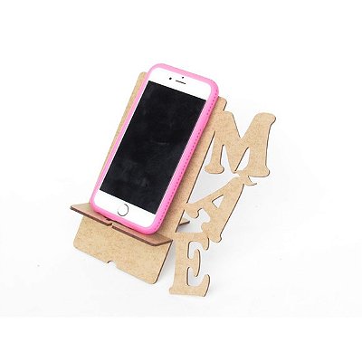 Kit Porta Celular Lembrancinha Dia das Mães Mdf