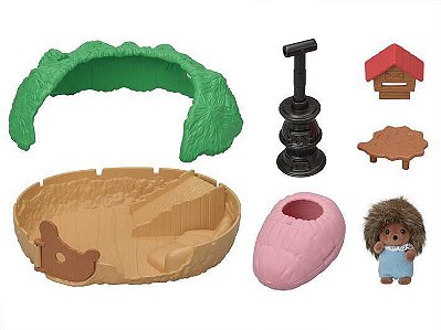 Esconderijo do bebê porco espinho sylvanian families - EPOCH -5453