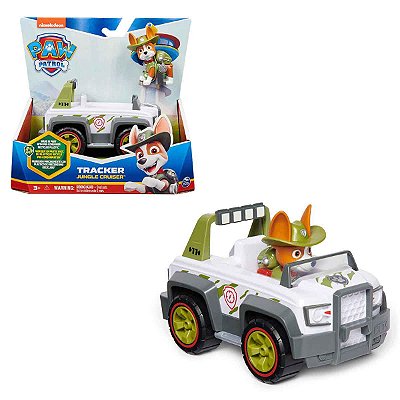 Patrulha Canina - Veículo Com Figura Tracker .