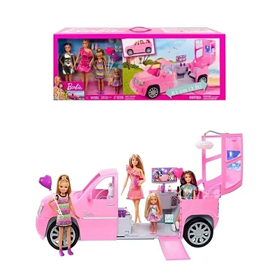 BARBIE FAMILY SISTER LIMUSINE - MATTEL -GFF58