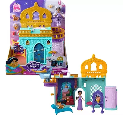 Boneca Disney Princesa Palácio Da Jasmine Mattel - HLW93