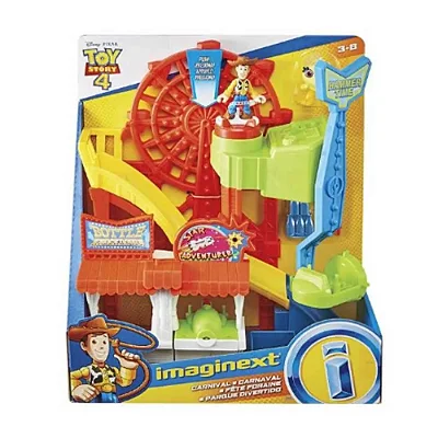 Imaginext Toy Story 4 Parque Divertido Com Woody Mattel - GBG66