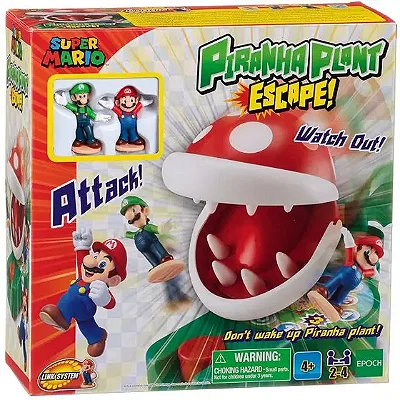 Jogo - Super Mario - Fuga da Planta Piranha - 7357 EPOCH MAGIA