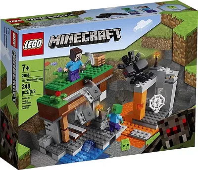 Lego Minecraft A Mina Abandonada  - 21166