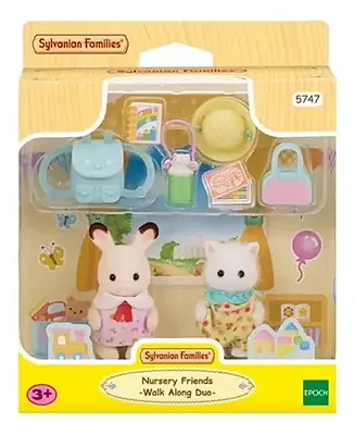 Amigos Do Jardim Da  Infância Caminhando Juntos - Sylvanian Families-Epoch 5747