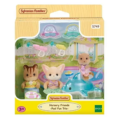 Sylvanian Families Amigos Jardim Infância Diversão Piscina - Epoch-5749