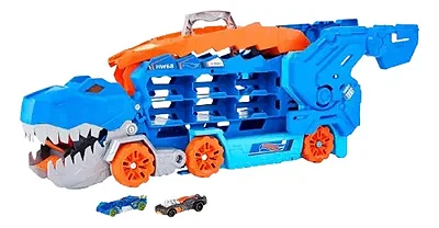 Hot Wheels Caminhão Ultimate T-rex Transporte - HNG50 Mattel
