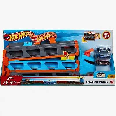 Hot Wheels Pista City Reboque Pista de Corrida - GVG37- Mattel