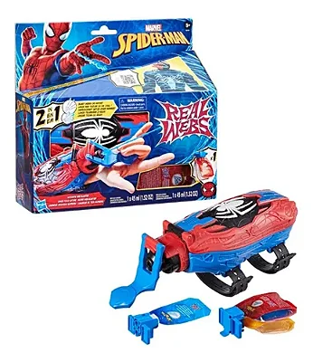 LANÇADOR DE TEIA SUPREMO 2 EM 1 SPIDER MAN - HASBRO-F8734