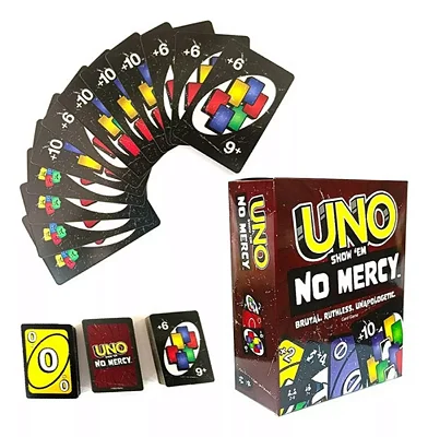 Jogo De Cartas Uno No Mercy - HWV18 - Mattel