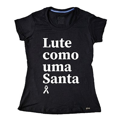 Baby Look Lute como uma Santa ref 256