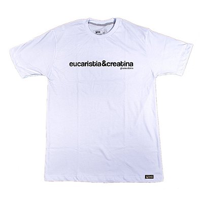 Camiseta Eucaristia e Creatina ref 259