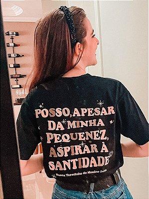 Camiseta Minha Pequenez ref 261