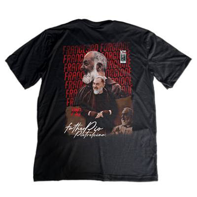 Camiseta Oversized São Padre Pio ref 282