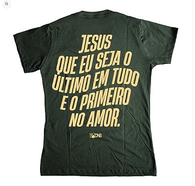 Baby Look Jesus que eu seja - Verde ref 3235