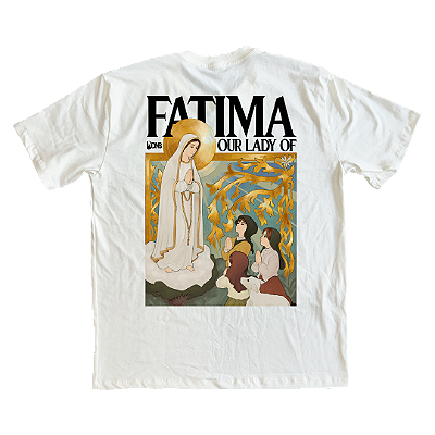 Camiseta Oversized Nossa Senhora de Fátima ref 3244