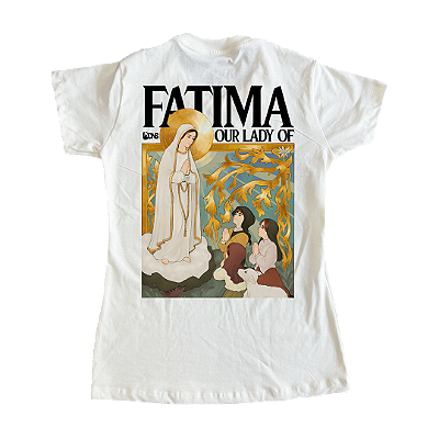 Baby Look Nossa Senhora de Fátima ref 3244
