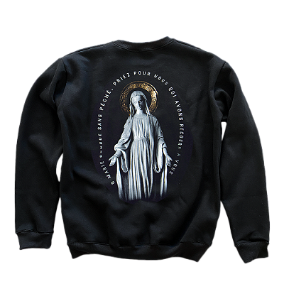 Moletom Gola Careca Nossa Senhora das Graças ref 3245