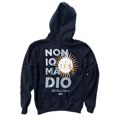 Moletom Não eu, mas Deus - São Carlo Acutis ref 3232
