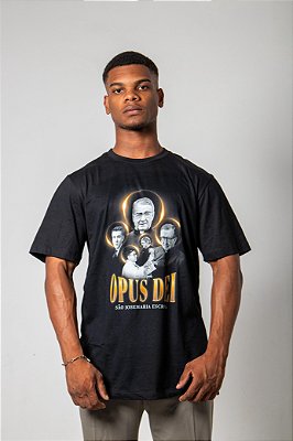 Camiseta São Josemaria Escrivá - Preto ref 3247