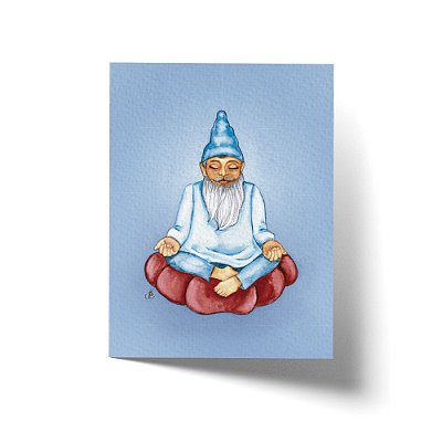 Cartão Comemorativo Namaste