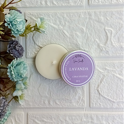 Mini Vela Aromática Lavanda 20 g