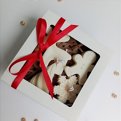KIT MAGIA DO NATAL - VELAS AROMÁTICAS