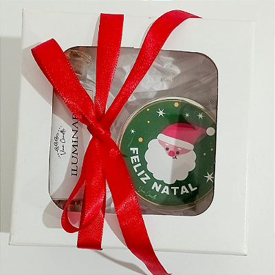KIT FELIZ NATAL- VELA AROMÁTICA
