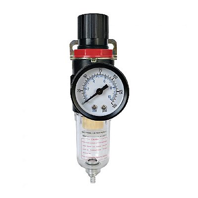 FR-00 – FILTRO REGULADOR DE AR PEQUENO 1/4″ PROFISSIONAL