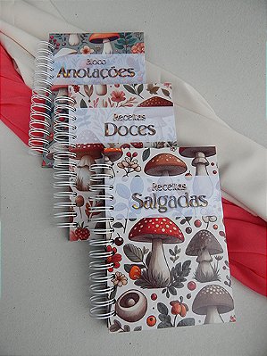 Kit Receitas cogumelo