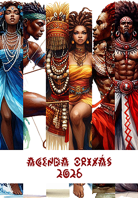 Agenda ORIXÁS - 1 dia por página