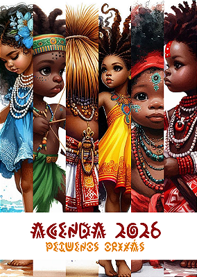 Agenda PEQUENOS ORIXÁS 2026 - 2 dia por página