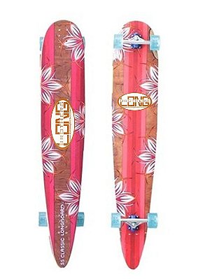 Skate Longbrothers Clássico Floral 55 polegadas