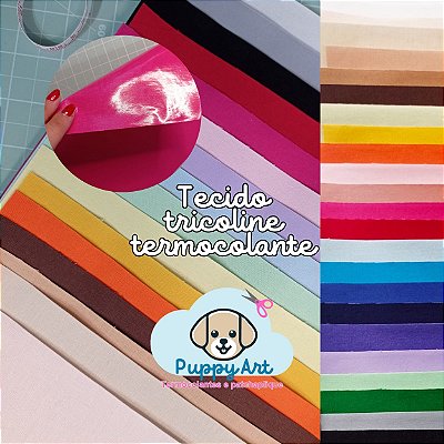 Tecido tricoline termocolante