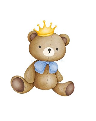 Estampa Digital DTF PuppyArt! Urso 2