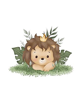 Estampa Digital DTF PuppyArt! Leão 2