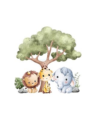 Estampa Digital DTF PuppyArt! Safari 1