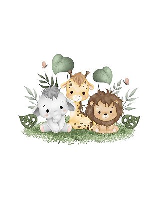 Estampa Digital DTF PuppyArt! Safari 2