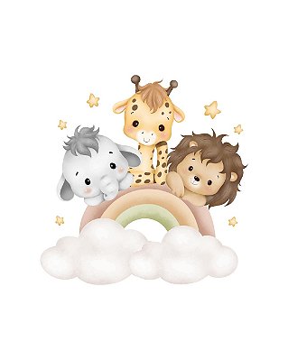 Estampa Digital DTF PuppyArt! Safari 4