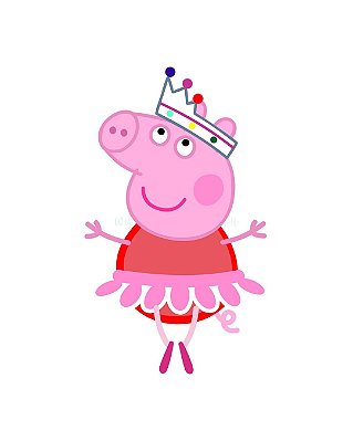 Estampa Digital DTF PuppyArt Peppa Bailarina