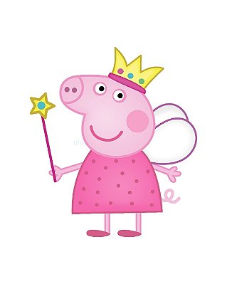 Estampa Digital DTF PuppyArt Peppa Fada