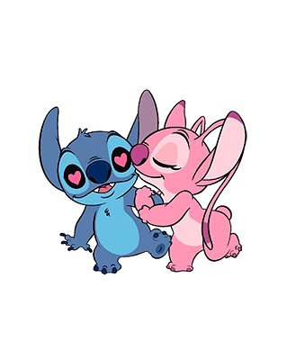 Estampa Digital DTF PuppyArt Stitch Pink 1