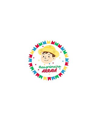 Estampa Digital DTF PuppyArt Arraiá Menino