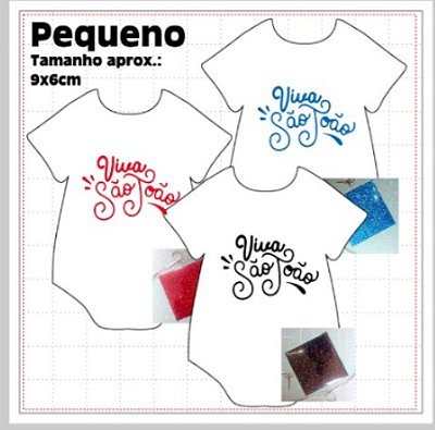 APLIQUE Viva São João Glitter