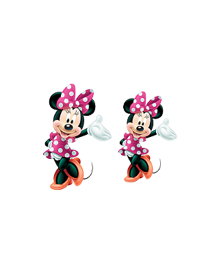 Estampa Digital DTF PuppyArt! Minnie rosa