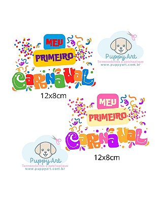 Estampa Digital DTF Carnaval