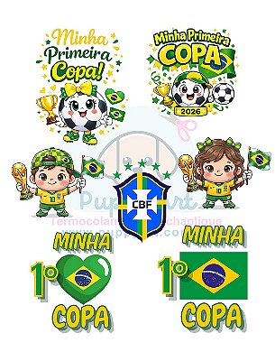 Estampa Digital DTF - COPA do mundo