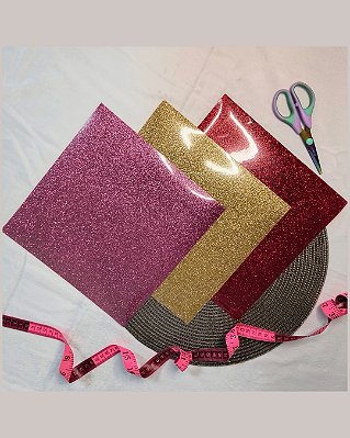 Kit Glitter termocolante - os 3 +!